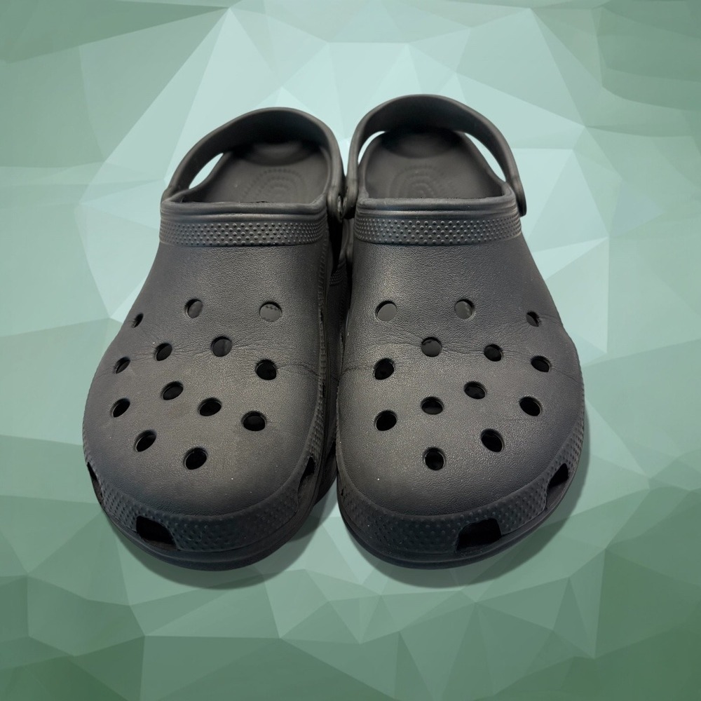 Men's Black Classic Crocs Clogs Size 13 Outdoor Water Casual Sandal Slip On Shoe